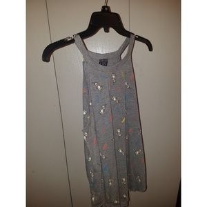 Gray Halter Top Tanktop with detail